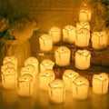 LED Flameless Candles – Battery Operated Decorative Lights for Shelves, Home & Event Décor